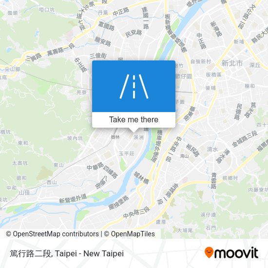 篤行路二段地圖