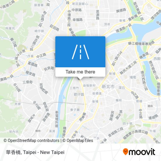 華香橋 map