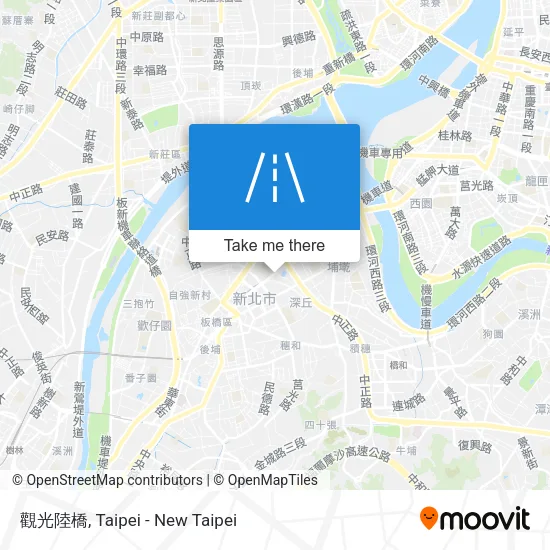 觀光陸橋地圖