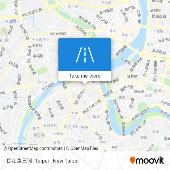 長江路三段 map