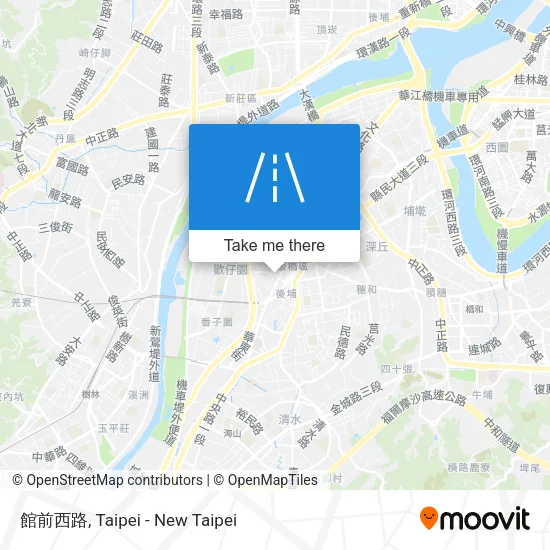 館前西路 map