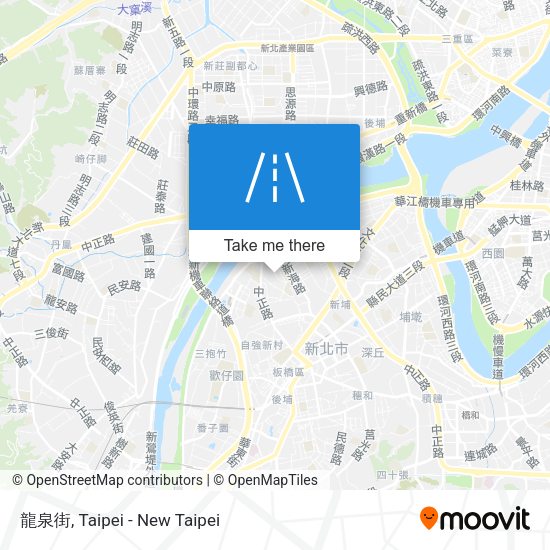 龍泉街 map