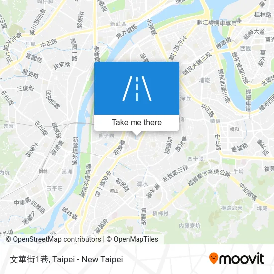 文華街1巷地圖