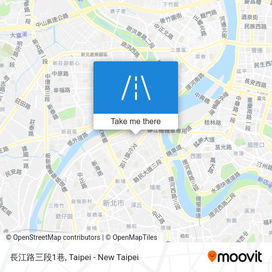 長江路三段1巷地圖