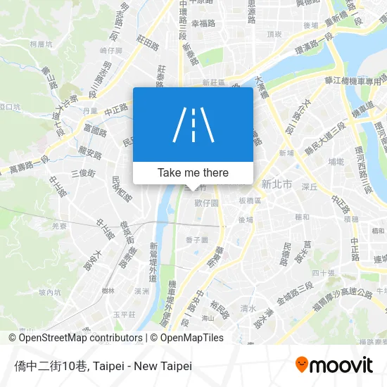 僑中二街10巷 map