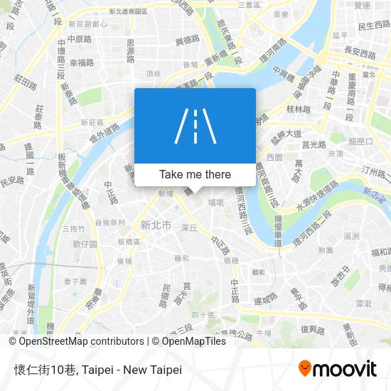 懷仁街10巷地圖