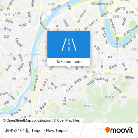 和平路101巷 map
