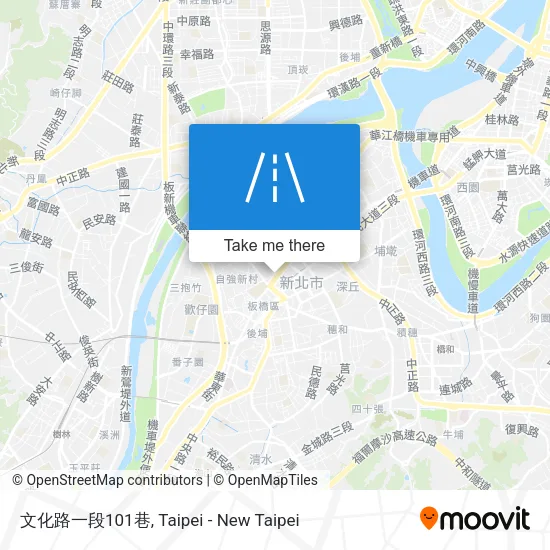 文化路一段101巷 map