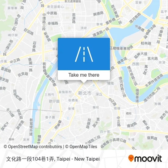 文化路一段104巷1弄地圖