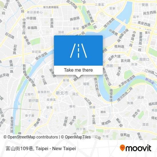 富山街109巷 map
