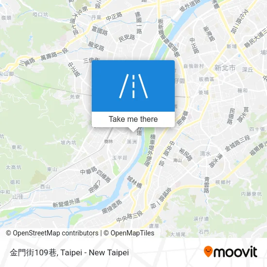 金門街109巷 map