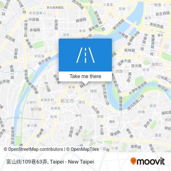 富山街109巷63弄地圖