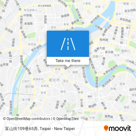 富山街109巷65弄地圖