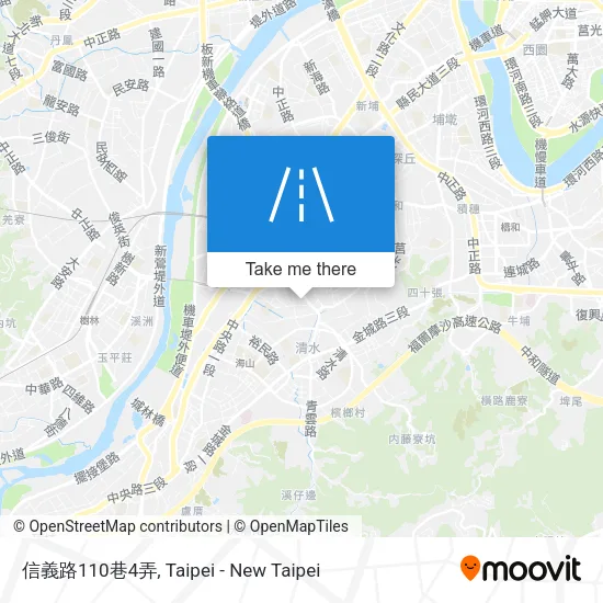 信義路110巷4弄地圖