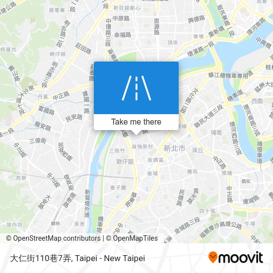 大仁街110巷7弄地圖