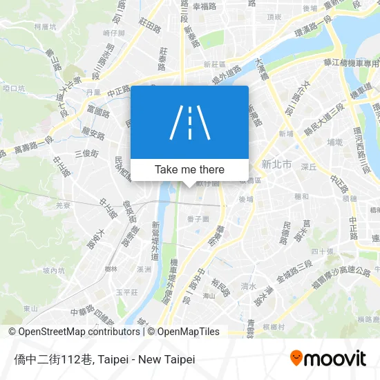 僑中二街112巷 map