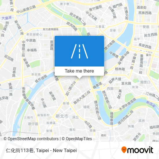 仁化街113巷地圖