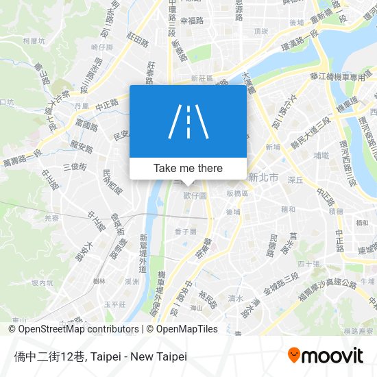 僑中二街12巷 map