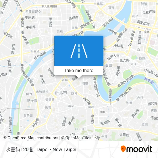 永豐街120巷 map