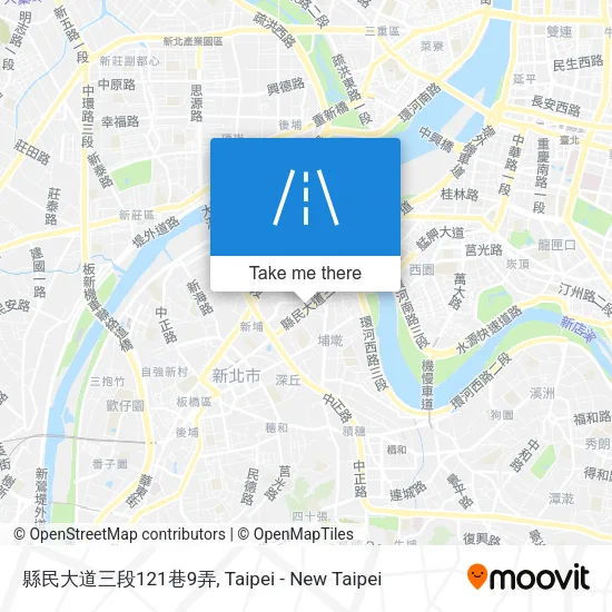 縣民大道三段121巷9弄地圖