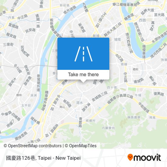 國慶路126巷地圖