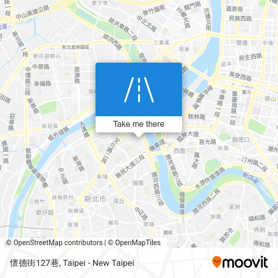 懷德街127巷 map