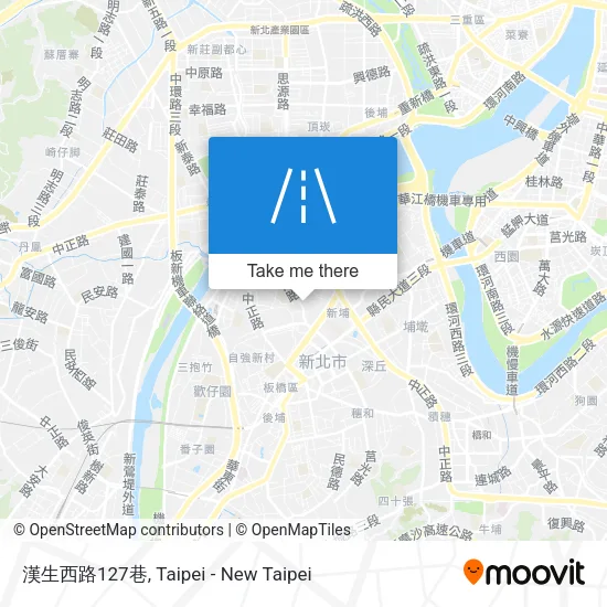 漢生西路127巷地圖