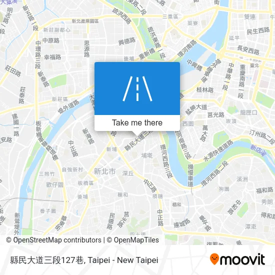 縣民大道三段127巷地圖