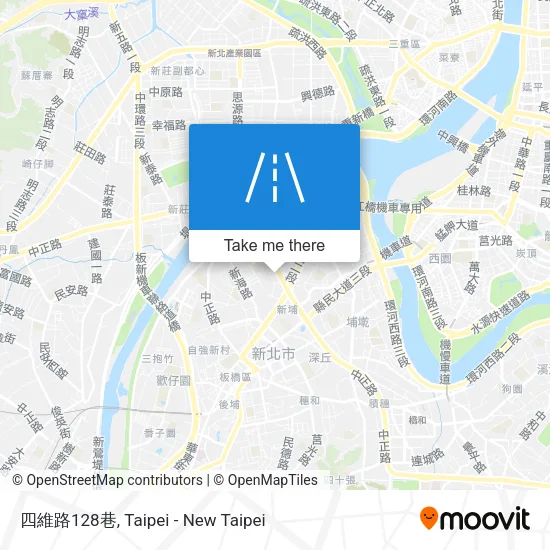 四維路128巷 map