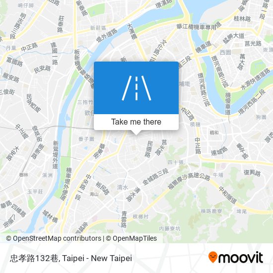 忠孝路132巷地圖