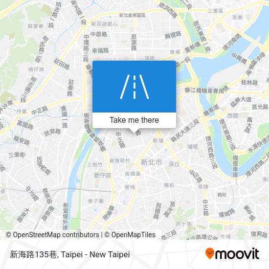 新海路135巷 map