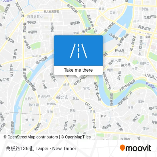萬板路136巷 map