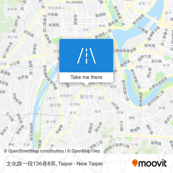 文化路一段136巷8弄地圖