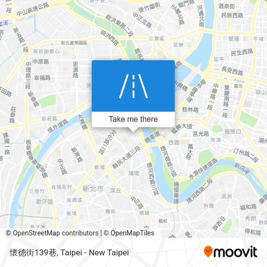 懷德街139巷地圖