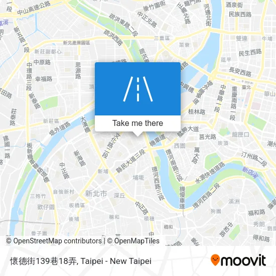 懷德街139巷18弄 map