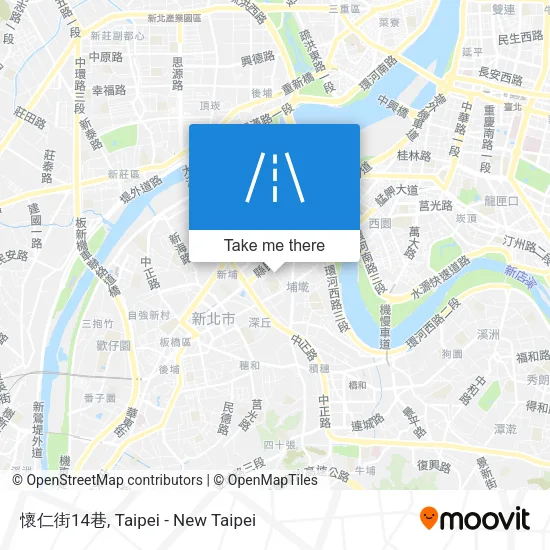 懷仁街14巷 map