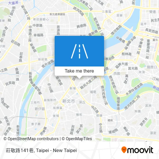 莊敬路141巷地圖