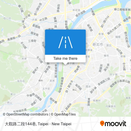 大觀路二段144巷 map