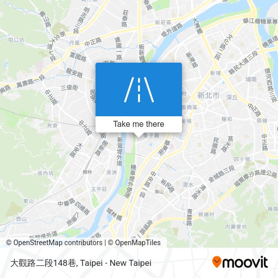 大觀路二段148巷 map