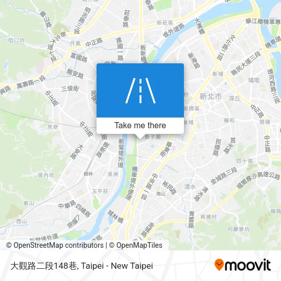 大觀路二段148巷 map