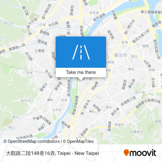 大觀路二段148巷16弄地圖