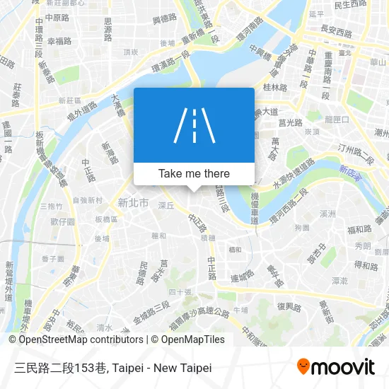 三民路二段153巷地圖