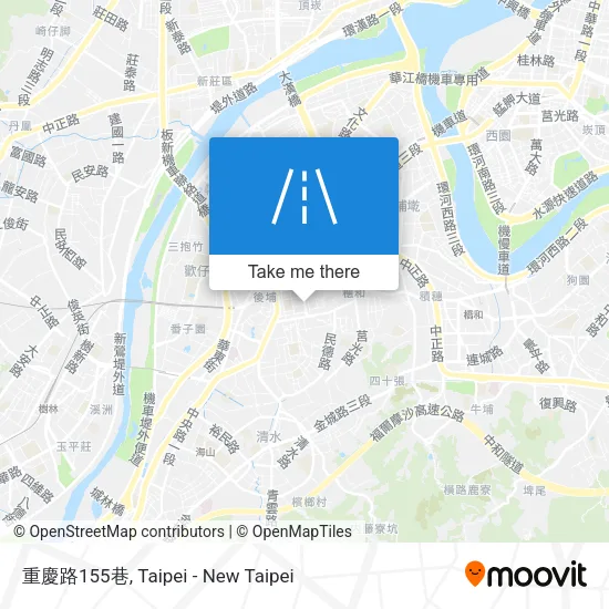 重慶路155巷地圖