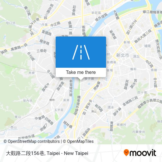 大觀路二段156巷 map