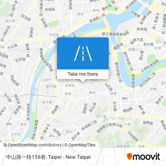 中山路一段158巷地圖