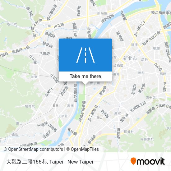 大觀路二段166巷 map