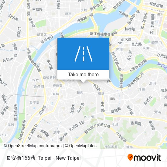 長安街166巷地圖