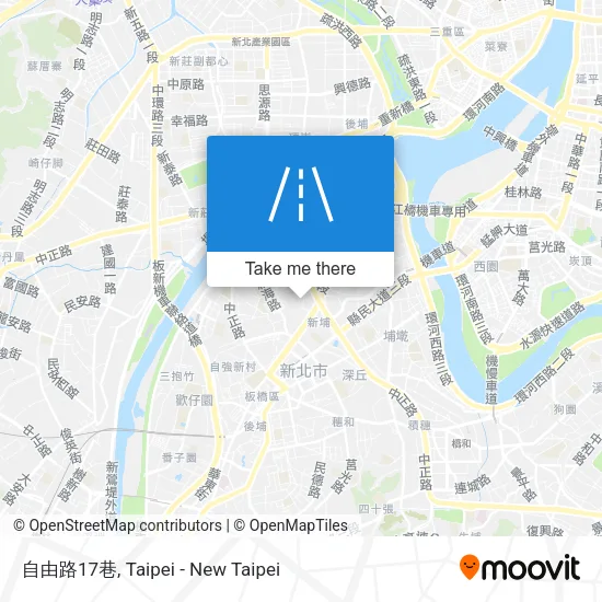 自由路17巷 map