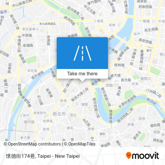 懷德街174巷 map