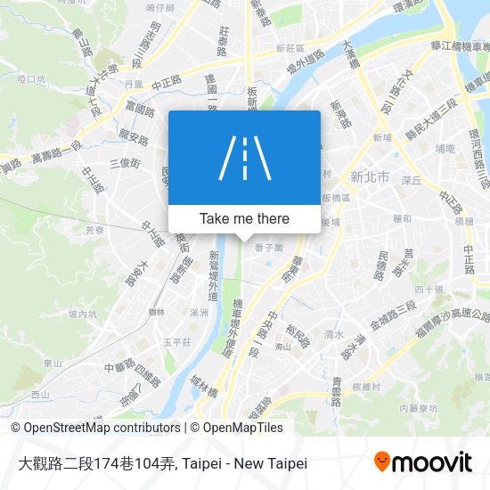 大觀路二段174巷104弄 map